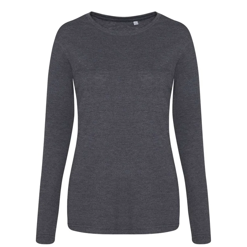 Long Sleeve Girlie Tri-Blend T