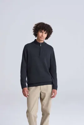 Wakhan 1 4 Zip Sustainable Sweater