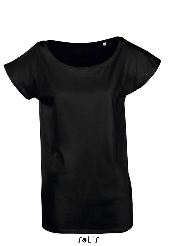 Sol's Marylin - Women’s Short Sleeve Long Kimono T-Shirt