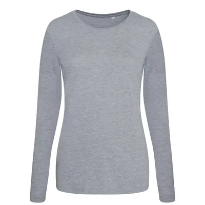 Long Sleeve Girlie Tri-Blend T
