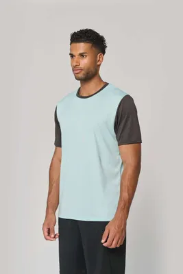 Adults' Bicolour Short-Sleeved T-Shirt
