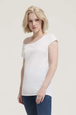 Sol's Marylin - Women’s Short Sleeve Long Kimono T-Shirt