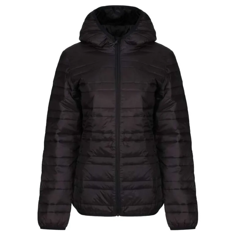 Womens Hooded Packaway Firedown Jacket