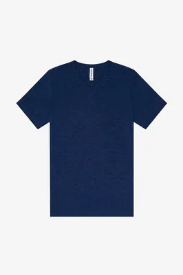 Unisex Triblend Short Sleeve V-Neck Tee
