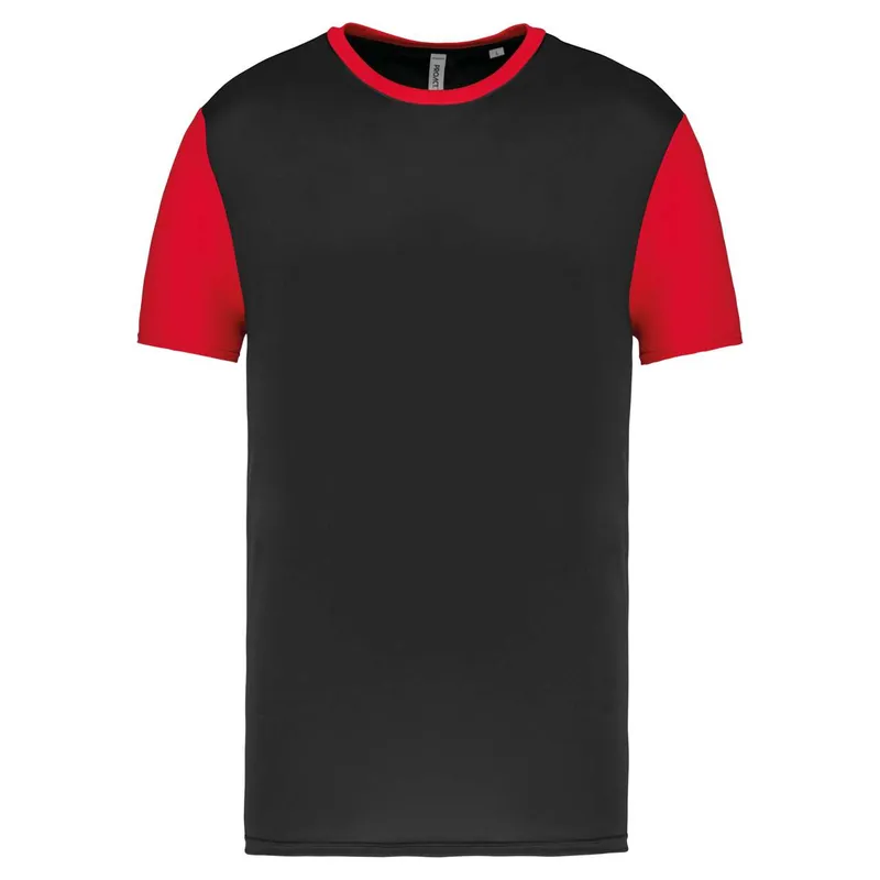 Adults' Bicolour Short-Sleeved T-Shirt