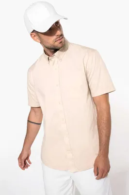 Men's Ariana III Short-Sleeve Cotton Shirt