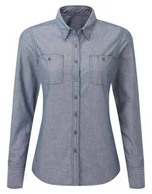 Women's Organic Chambray Fairtrade Shirt