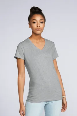 Premium Cotton® Ladies' V-Neck T-Shirt