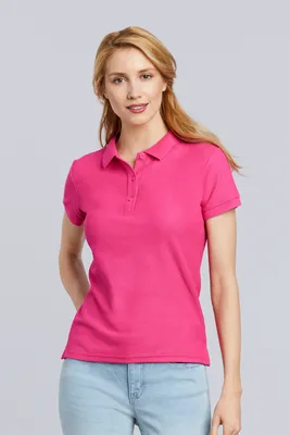 Premium Cotton® Ladies' Double Piqué Polo